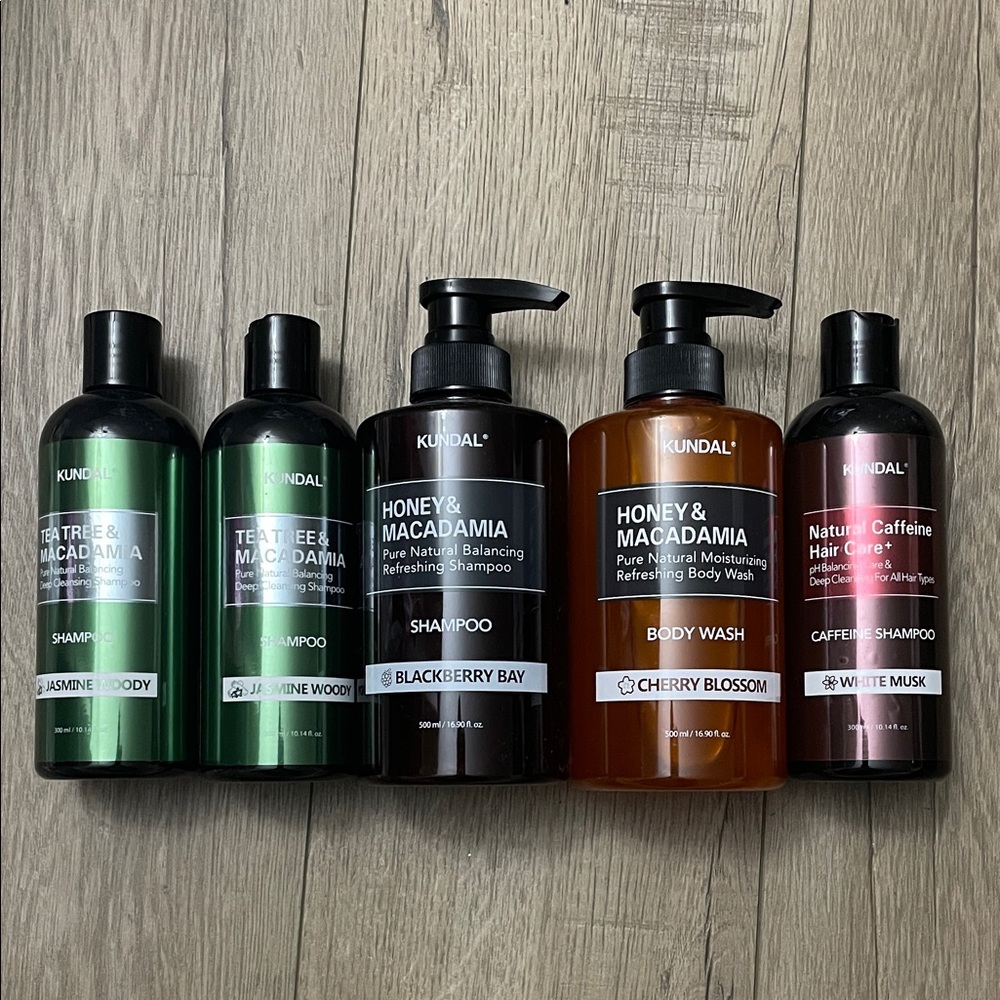 NEW Kundal Korean beauty Hair and Body Care Set shampoo and body wash bundle
